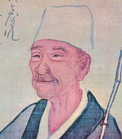 Файл:Basho by Buson.jpeg
