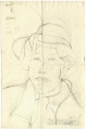 Амедео Модильяни: Марк Талов, карандашный портрет, декабрь 1919