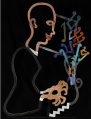 Portrait of Sergei Prokofiev, 1988-90?